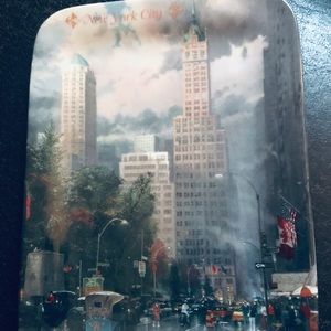 Thomas Kinkade collector plate NYC